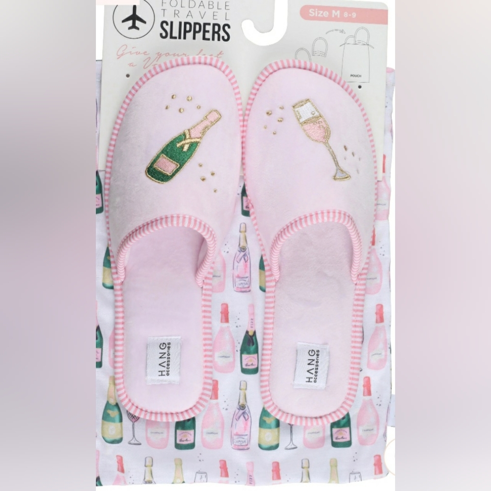 Pink Champagne Women's Slippers